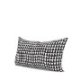 70310 - Jolie Cream w/ Black Print Linen Lumbar Pillow Cover