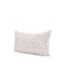 70312 - Jayden 14x26 Cream w/ Merlot Print Linen Lumbar Pillow Cover