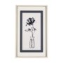 14677 - Sapphire Vase II by Mercana Studio a Hand Embellished Textured Framed Art Print Matted under Glass
