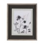 14683 - Meadow L by Mercana Studio a Hand Embellished Textured Framed Art Print Matted under Glass