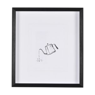 Gooseneck Kettle by Simeng a Framed Art Print Matted under Glass