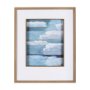 14697 - Cloud Bay II by Mercana Studio a Hand Embellished Textured Framed Art Print Matted under Glass