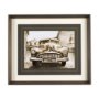 14707 - Vintage Car Picture III by Mercana Studio Hand Embellished Framed Art Print Matted under Glass