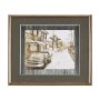 14709 - Vintage Car Picture I by Mercana Studio Hand Embellished Textured Framed Art Print Matted under Glas