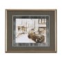 14710 - Vintage Car Picture II by Mercana Studio Hand Embellished Framed Art Print Matted under Glass
