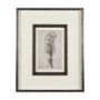 14715 - Westcoast Tree Drawing I by Mercana Studio Hand Embellished Framed Art Print Matted under Glass