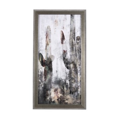 14733 - Saguaro Forest 31 by Scott Brems a Hand Embellished Textured Framed Art Print