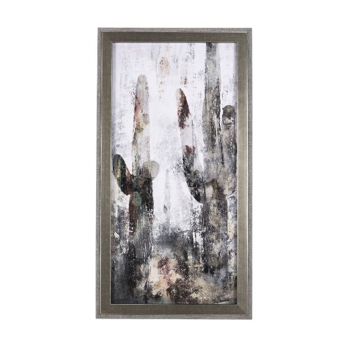 14733 - Saguaro Forest 31 by Scott Brems a Hand Embellished Textured Framed Art Print
