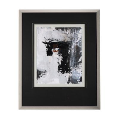14749 - The Fog I by Mercana Studio a Hand Embellished Textured Framed Art Print Matted under Glass