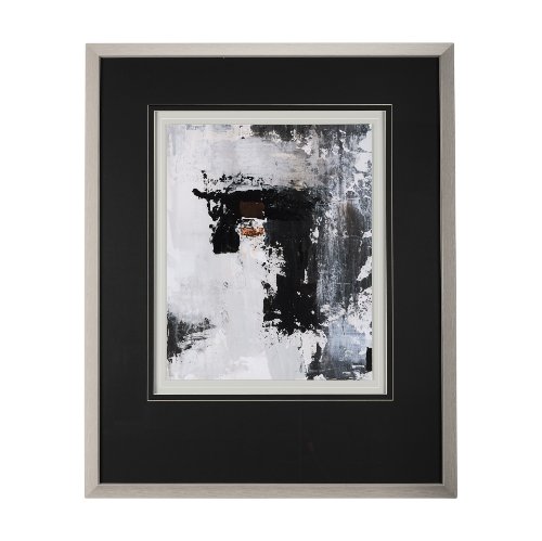 14749 - The Fog I by Mercana Studio a Hand Embellished Textured Framed Art Print Matted under Glass