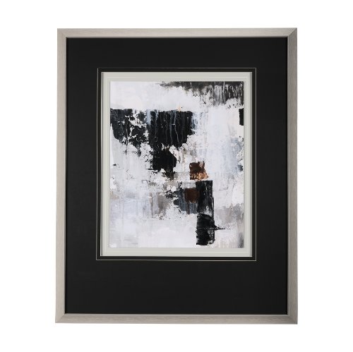 14750 - The Fog II by Mercana Studio a Hand Embellished Textured Framed Art Print Matted under Glass