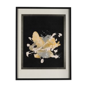 Cosmos I by Mercana Studio a Hand Embellished Textured Framed Art Print Matted under Glass