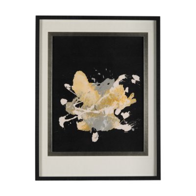 14755 - Cosmos I by Mercana Studio a Hand Embellished Textured Framed Art Print Matted under Glass