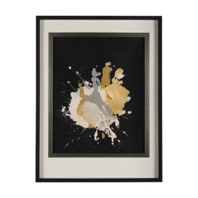 14756 - Cosmos II by Mercana Studio a Hand Embellished Textured Framed Art Print Matted under Glass
