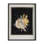 14756 - Cosmos II by Mercana Studio a Hand Embellished Textured Framed Art Print Matted under Glass
