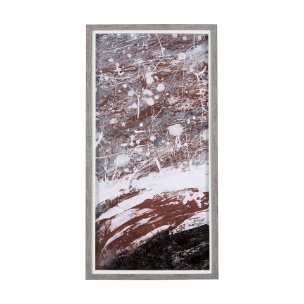 Sakura Rain I by Mercana Studio a Hand Embellished Textured Framed Art Print Matted under Glass