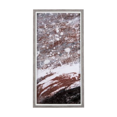 14757 - Sakura Rain I by Mercana Studio a Hand Embellished Textured Framed Art Print Matted under Glass