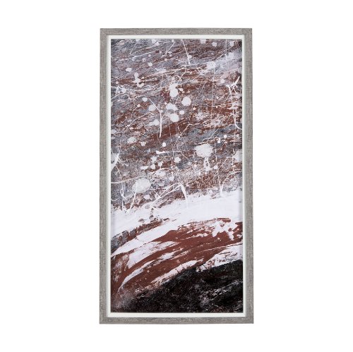 14757 - Sakura Rain I by Mercana Studio a Hand Embellished Textured Framed Art Print Matted under Glass