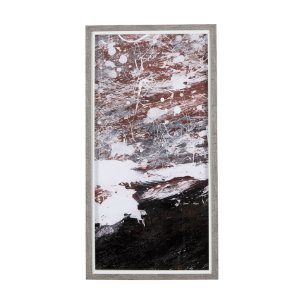 Sakura Rain II by Mercana Studio a Hand Embellished Textured Framed Art Print Matted under Glass