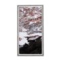 14758 - Sakura Rain II by Mercana Studio a Hand Embellished Textured Framed Art Print Matted under Glass