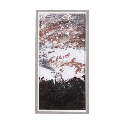 14759 - Sakura Rain III by Mercana Studio a Hand Embellished Textured Framed Art Print Matted under Glass