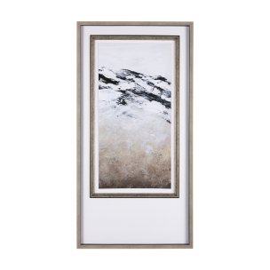 Black Strokes III by Mercana Studio a Hand Embellished Textured Framed Art Print Matted under Glass