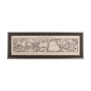 Central Park, New York by Mercana Studio a Hand Embellished Textured Framed Art Print