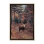 14781 - Forest Crossing by Mercana Studio a Hand Embellished Textured Framed Photo Art Print Matted under Gl