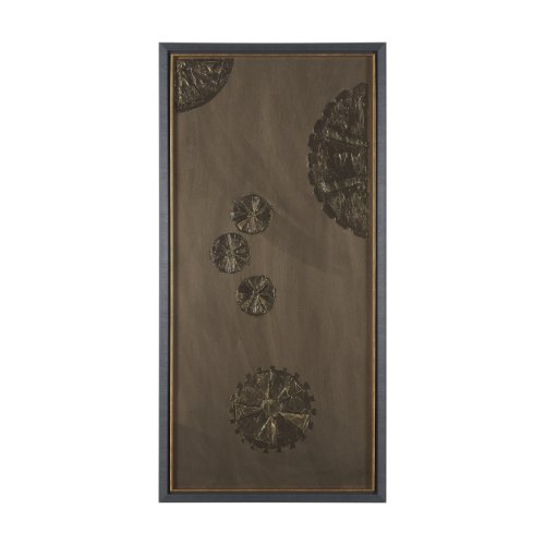 14785 - The Bronze Spark I by Studio M a handmade Original Framed Artwork under Glass