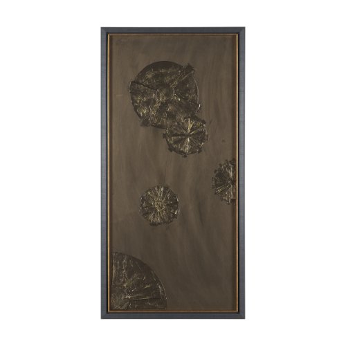 14787 - The Bronze Spark III by Studio M a handmade Original Framed Artwork under Glass