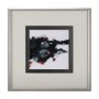 14794 - Shimmering Night III by Mercana Studio Hand Embellished Textured Framed Art Print Matted under Glass