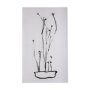 102421-S - Organic Line Drawing I by Mercana Studio a Hand Embellished Textured Canvas