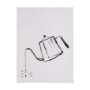 102438-S - Gooseneck Kettle by Mercana Studio a Hand Embellished Textured Canvas