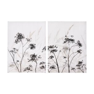 Meadow by Mercana Studio a Hand Embellished Textured Canvas