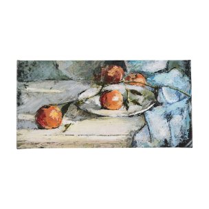Still Life with Peaches by Mercana Studio a Hand Embellished Textured Canvas