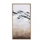 102487-FL - Black Strokes III by Mercana Studio a Hand Embellished Textured Framed Canvas