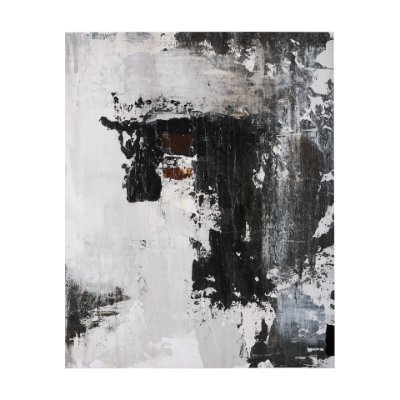 102491-L - The Fog I by Mercana Studio a Hand Embellished Textured Canvas