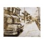 102509-S - Vintage Car Picture I by Mercana Studio a Hand Embellished Textured Canvas