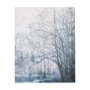 102500-L - A Fresh Winter Morning II by Mercana Studio a Hand Embellished Textured Canvas