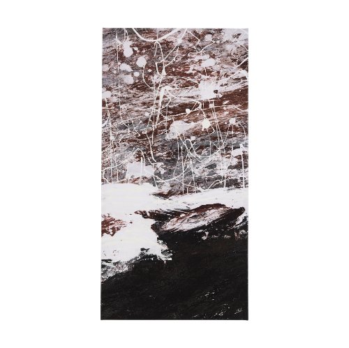 102489-L - Sakura Rain II by Mercana Studio a Hand Embellished Textured Canvas