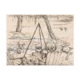 102481-L - Fireside I by Mercana Studio a Hand Embellished Textured Canvas