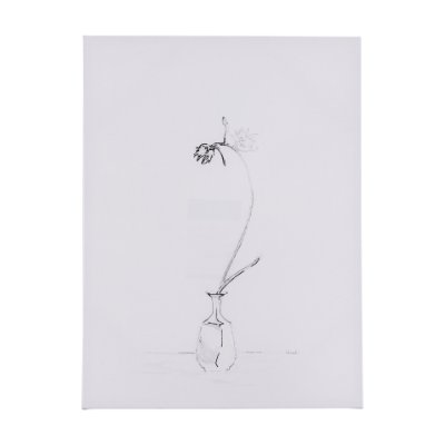 102450-L - Ikebana Light II by Mercana Studio a Hand Embellished Textured Canvas