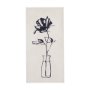 102424-L - Sapphire Vase II by Mercana Studio a Hand Embellished Textured Canvas
