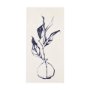 102423-L - Sapphire Vase I by Mercana Studio a Hand Embellished Textured Canvas