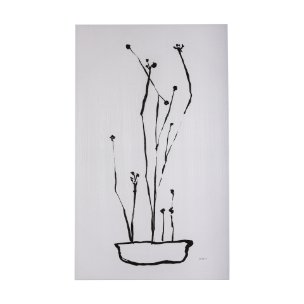 Organic Line Drawing I by Mercana Studio a Hand Embellished Textured Canvas