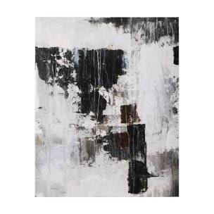 The Fog II by Mercana Studio a Hand Embellished Textured Canvas