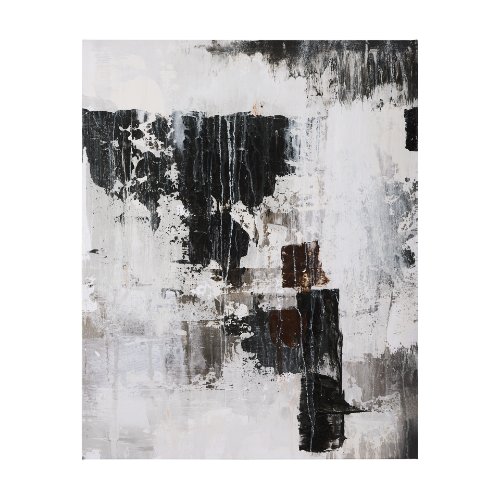 102492-S - The Fog II by Mercana Studio a Hand Embellished Textured Canvas