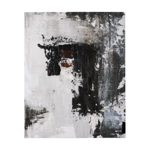 The Fog I by Mercana Studio a Hand Embellished Textured Canvas