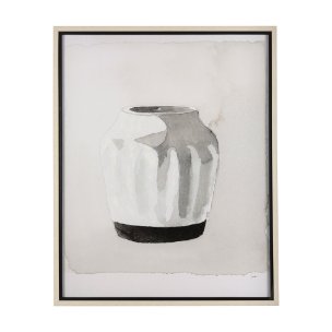 VesseII by Mercana Studio a Hand Embellished Textured Framed Art Print Matted under Glass