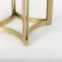 69938-AB - Tanner Marble & Gold Metal Bistro Table